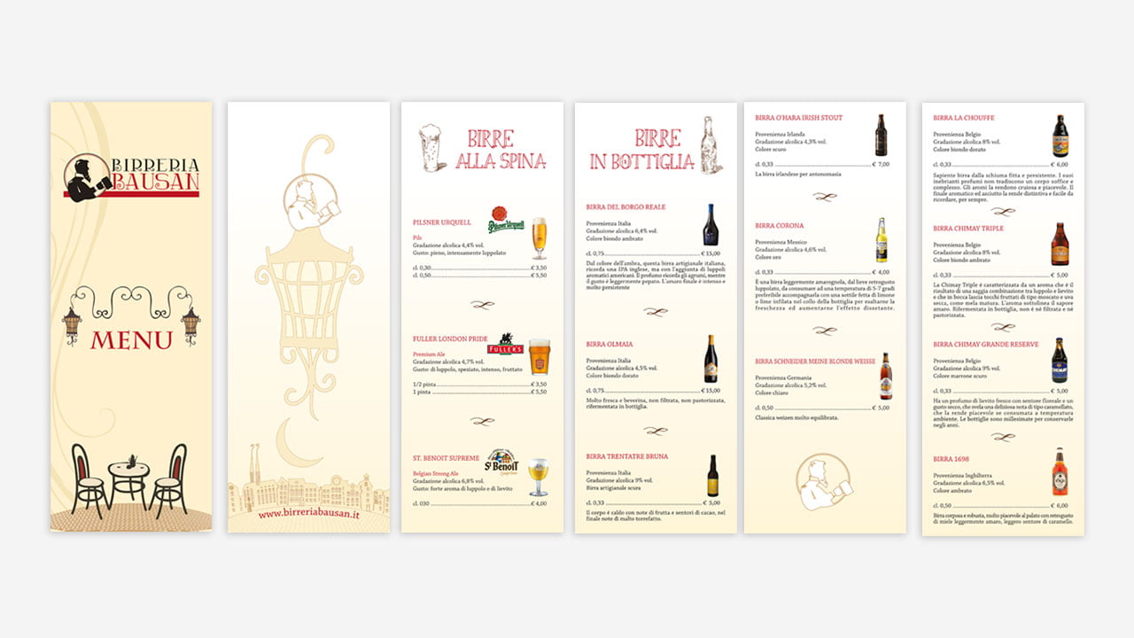 birreria bausan menu eligrafica 1