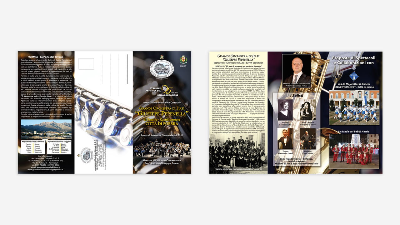 orchestra pepenella brochure eligrafica