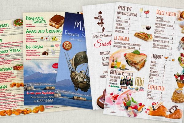 menu che fanno venire appetito eligrafica formia