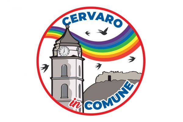 Cervaro in comune logo eligrafica