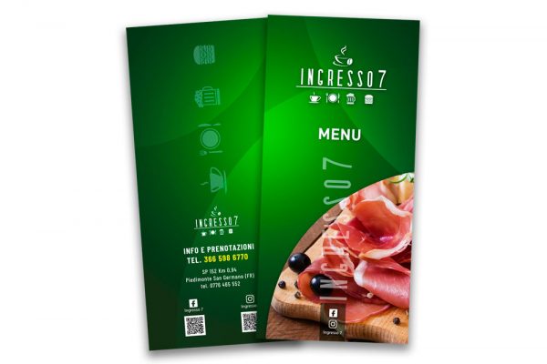 pizzeria menu eligrafica