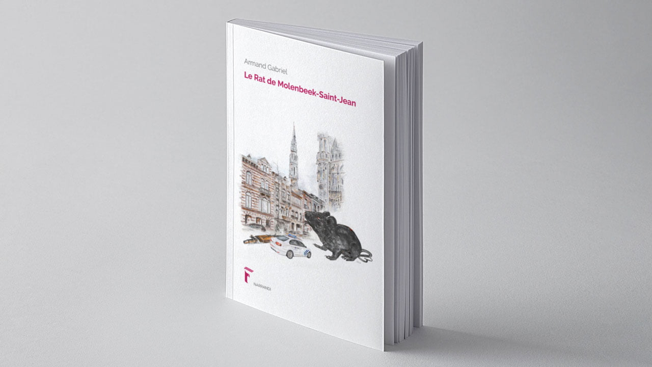 le rat de molenbeek cover illustration eligrafica