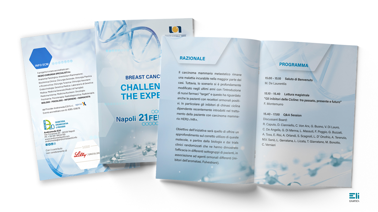challenge the expert brochure eligrafica