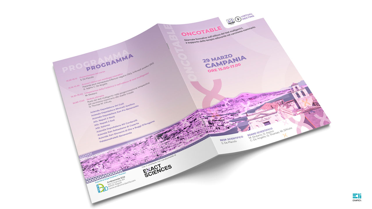 oncotable andromeda eligrafica brochure