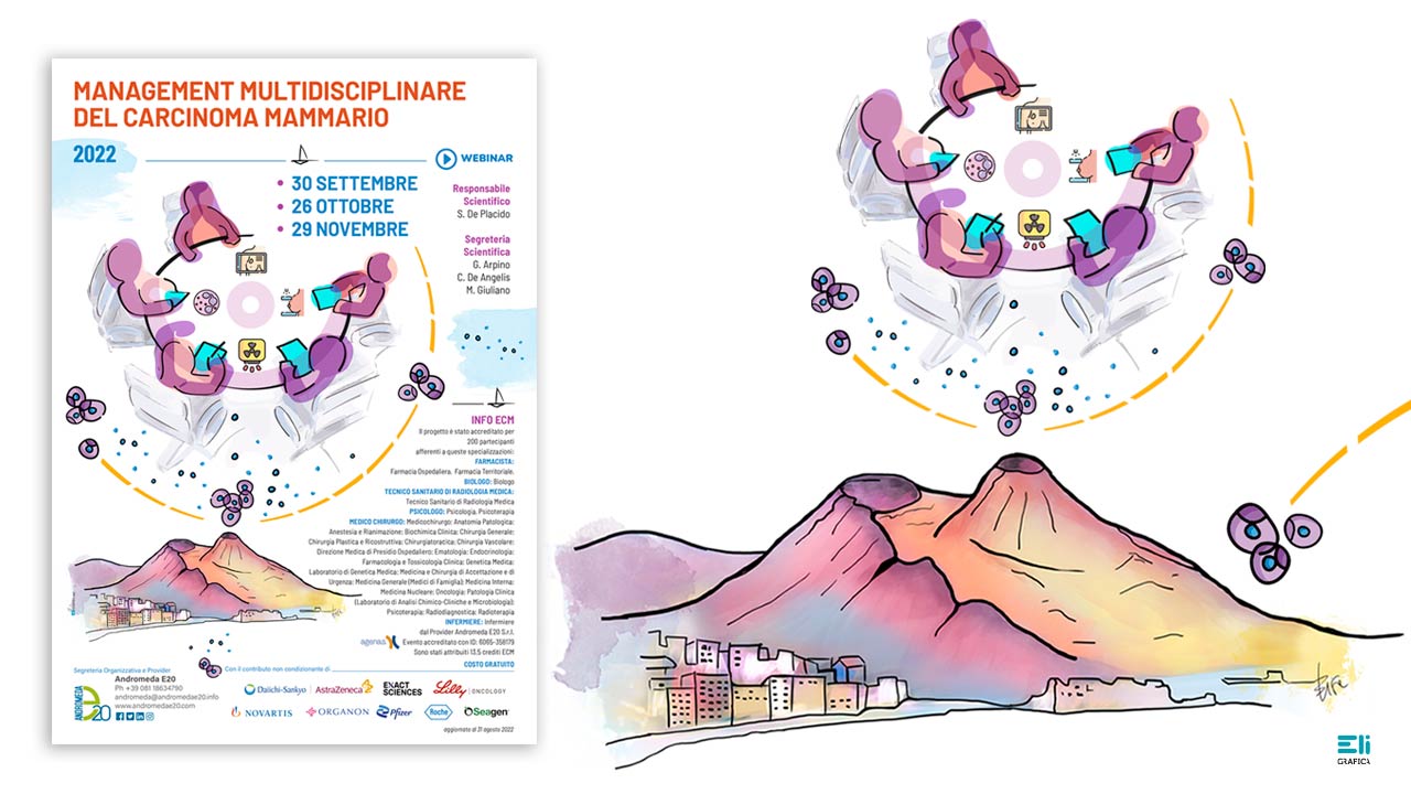 illustrazione multidisciplinare eligrafica