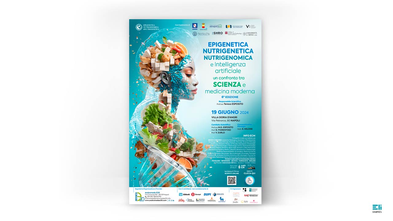 epigenetica locandina eligrafica