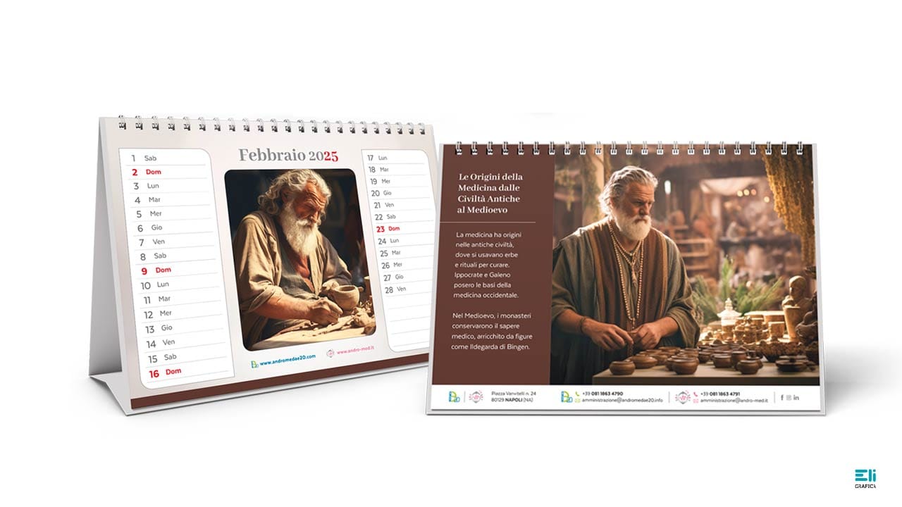 calendario 2025 andromedae20 febbraio eligrafica