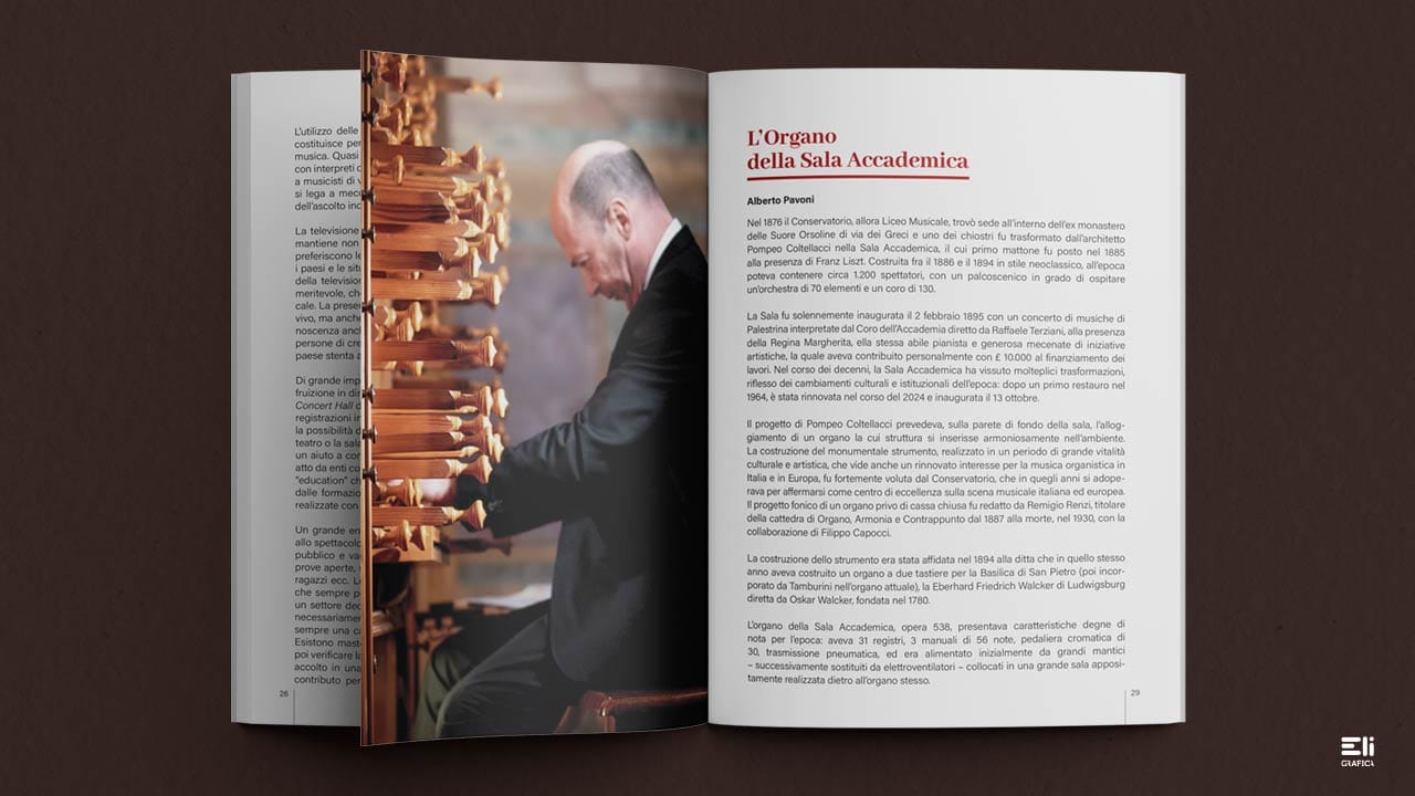 il pensiero in movimento organo santa cecilia eligrafica