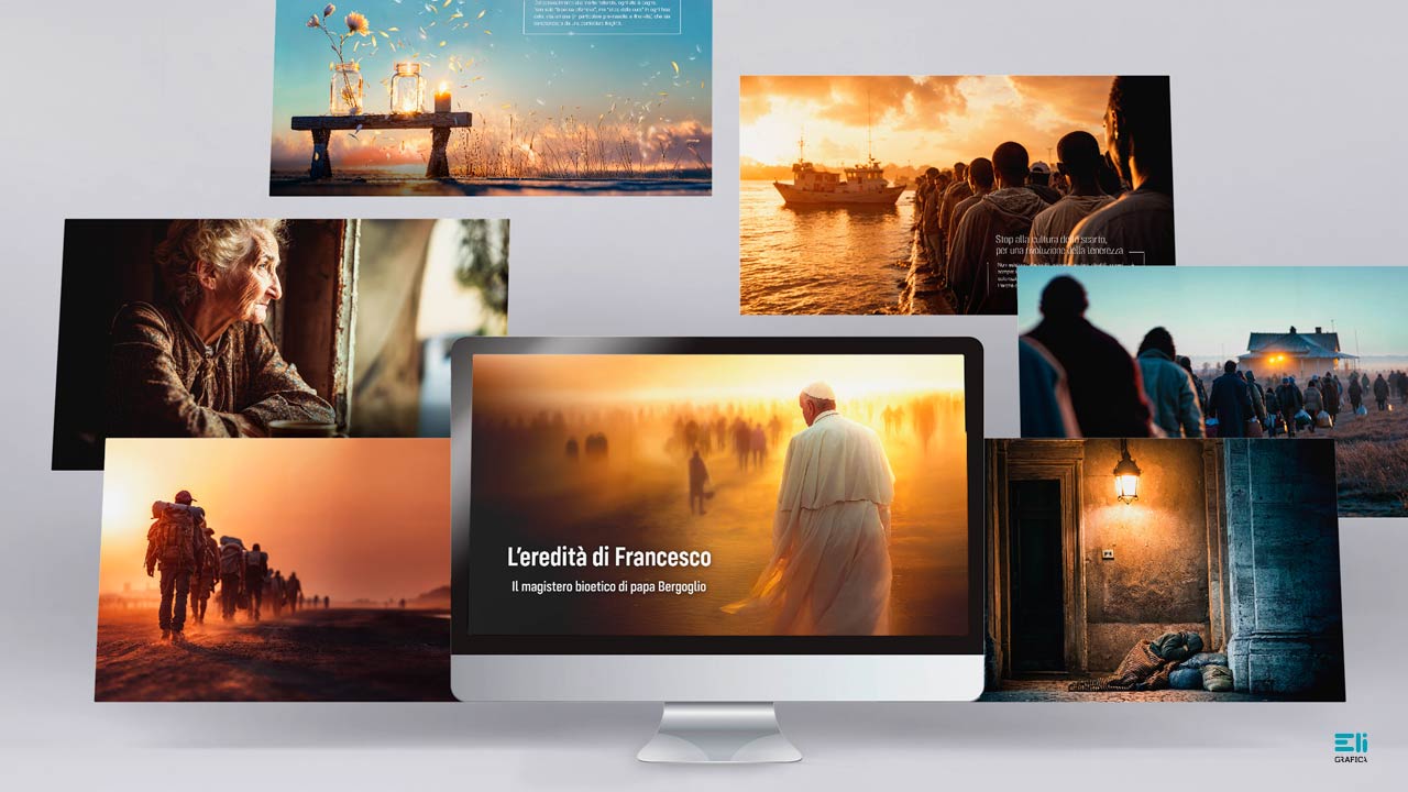 eredita di francesco eligrafica slide